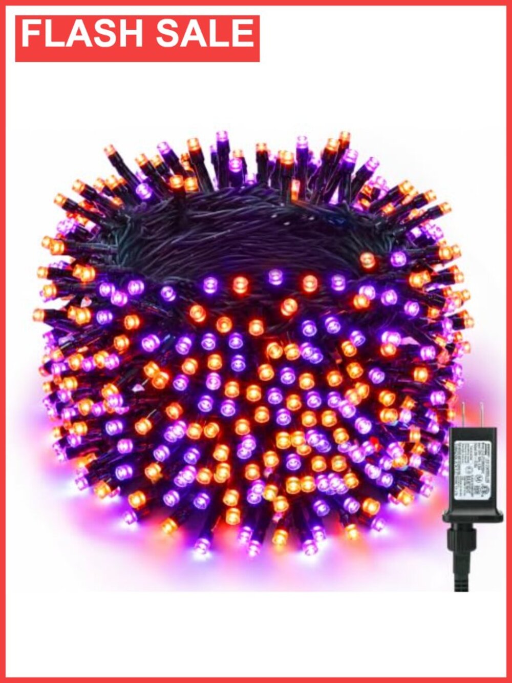 300 LED Halloween String Lights Outdoor Waterproof Connectable Timer